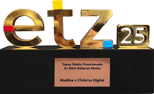 Yapay Zekayı Pazarlamada En Etkin Kullanan Marka ödülü