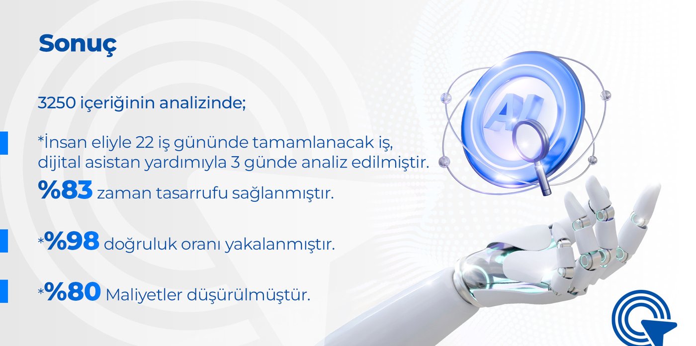 VakıfBank projesi sonuç özeti: zaman, doğruluk ve maliyet tasarrufu